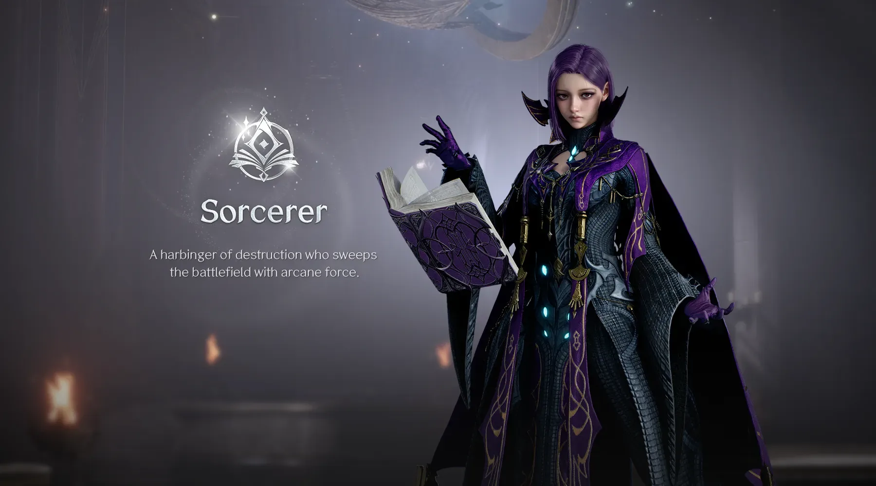 Official AION 2 Sorcerer promotional character render